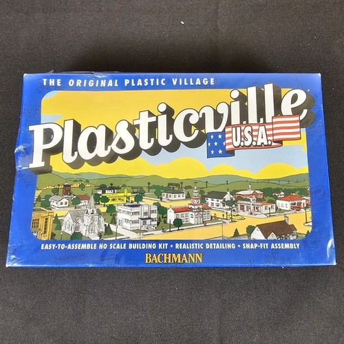 Bachmann Plasticville Post Office 45144 HO Scale Snap Fit Neu im Karton Neu Kit ist versiegelt - Bild 2 von 10
