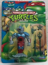 Teenage Mutant Ninja Turtles Merdude Unpunched Card 1992 Playmates TMNT MOC