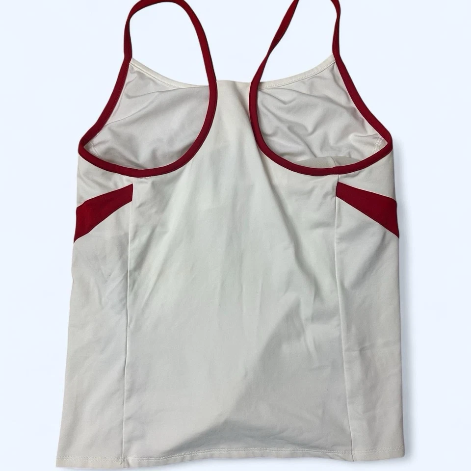 Regata polo Ralph Lauren vermelha e branca vintage #polo tamanho médio!❤️🔥 - Imagem 2 de 3