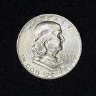 1959-D Franklin Half BU - Alaska & Hawaii Statehood Year - 90% Silver |#K91|