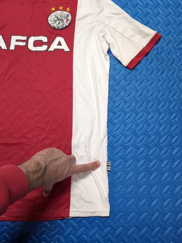 AFCA AJAX AMSTERDAM HOME SOCCER JERSEY FOOTBALL SHIRT Hooligan Can't Be Stopped! - Picture 5 of 11