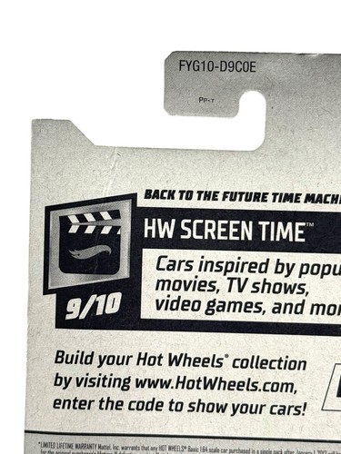 2019 Hot Wheels Super Treasure Hunt Back To The Future Time Machine - Hover Mode - Picture 7 of 8