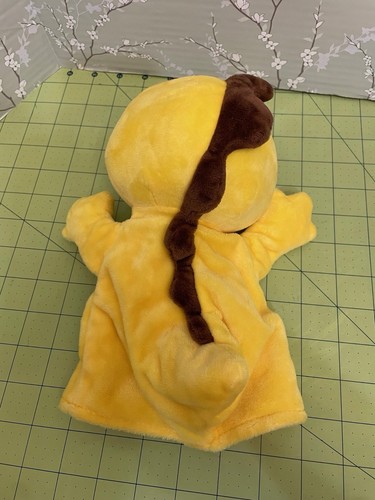 VIP Kids gelber Dinosaurier Plüsch 9 Zoll Handpuppe - Spielen - Bild 2 von 6