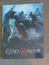 Art of God of War Kratos Atreus HC Santa Monica Studios New Sealed 