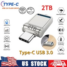 Type C USB 3.0 Flash Drive Thumb Drive Memory Stick for Android PC Laptop 2TB