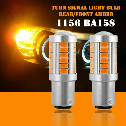 Hot Sale Brand New High Quality LED Light Bulbs 2pcs 52 X 19mm Blinker - Picture 3 of 12