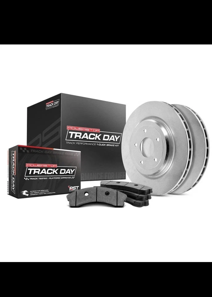 Передние колеса Power Stop Track Day Tdbk2944 2004 2011 Cadillac STS передние - Изображение 2 из 4