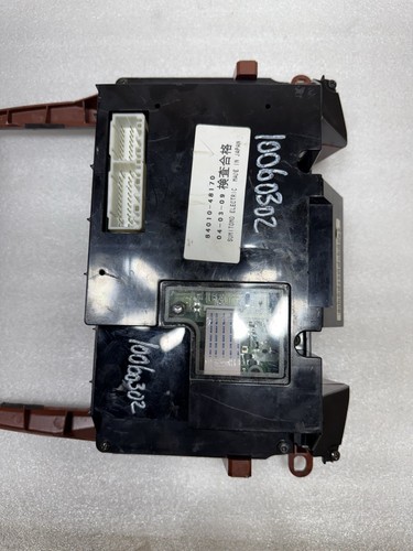 2004-2007 TOYOTA HIGHLANDER WOODGRAIN DIGITAL CLIMATE CONTROL PANEL 84010-48170 - Picture 16 of 16