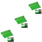  3 stücke 6 x 60 zoll auto satin matte plattiert vinyl film wrap aufkleber blatt
