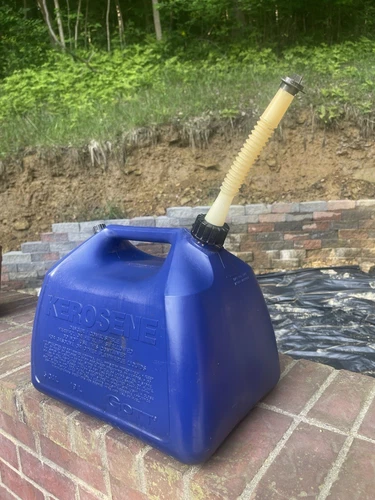 Rubbermaid GOTT 5 Gallon Vented Kerosene Can Flex Spout Fuel Jug