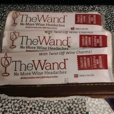 #ad The Wand Wine Purifier 3pk Removes Histaminesamp; Sulfites $8.99