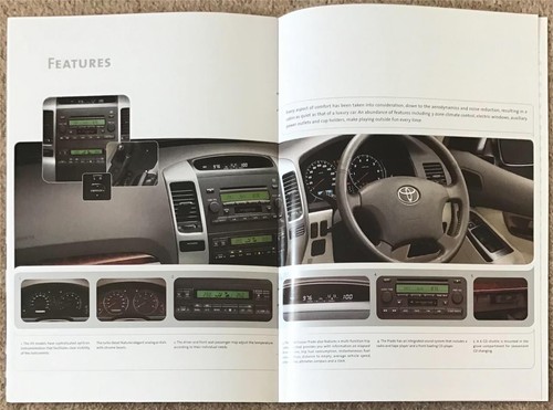 TOYOTA LAND CRUISER PRADO RANGE Sales Brochure FEB 2012 #MT1384 SOUTH AFRICA - Picture 6 of 6