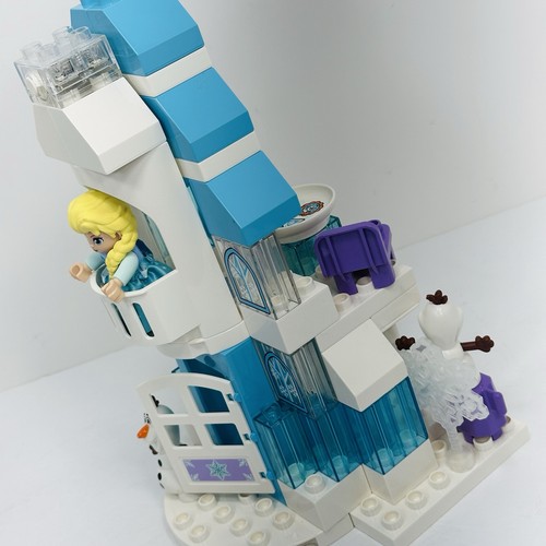 Lego Duplo 10899 Disney Frozen Eisschloss Elsa, 2 Olafs unvollständig mit Karton - Bild 11 von 13