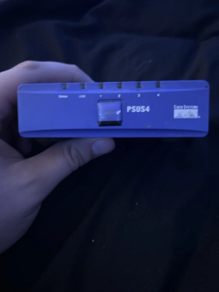 Servidor de impresión Linksys Psus4 para USB con interruptor de cuatro puertos sin unidad de fuente de alimentación Foto 4 de 4