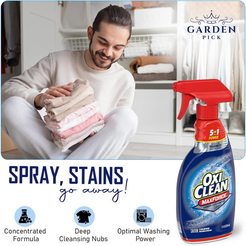 Oxi Clean Spray Stain Remover 2-Pack – Max Force Stain... - Picture 3 of 7