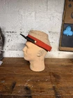 Confederate artillery Kepi - Dust Jean / Red - Reproduction