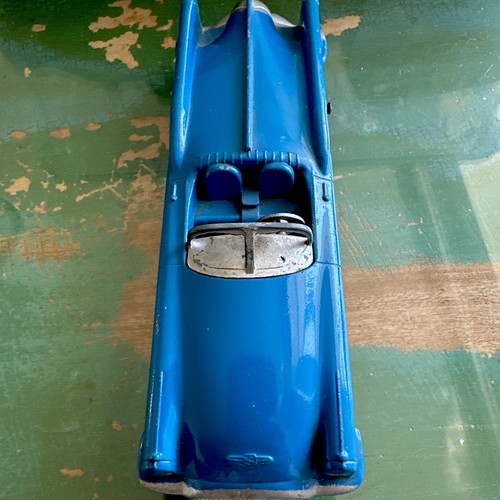 Buick XP 300 1951 Juguete Tootsie Azul 2 Puertas con Aletas Acero Prensado Coche Auto Juguete - Imagen 4 de 5