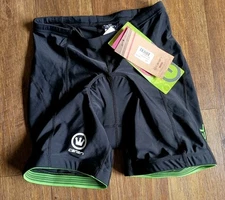 Canari Vortex Pro Gel Padded Shorts Women's Cycling Medium Black Active Comfort