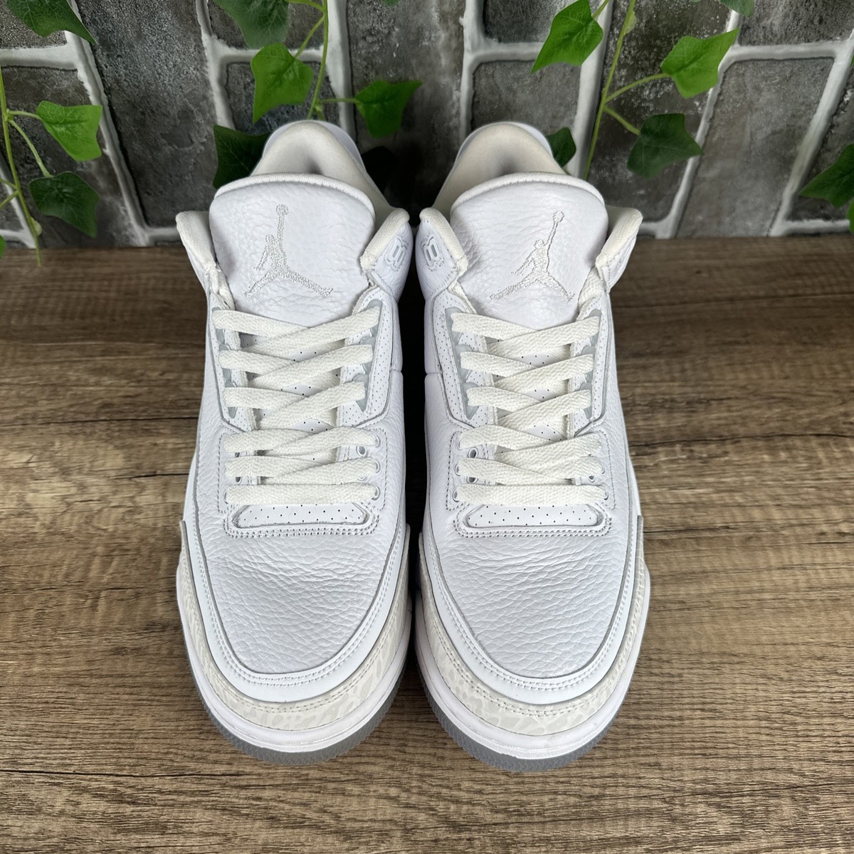 Size 10 - Air Jordan 3 Retro Pure White 2018 136064-111 OG