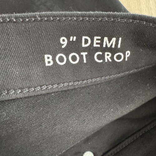 J Crew 9" Demi-Boot Crop Jean en Negro Mujer Talla 25 - Imagen 11 de 13
