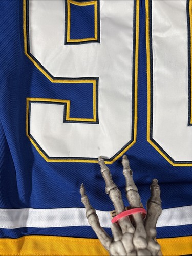 New NHL St Louis Blues O’Reilly #90 Jersey Hockey Size 46 Adidas With Tags - Picture 11 of 11