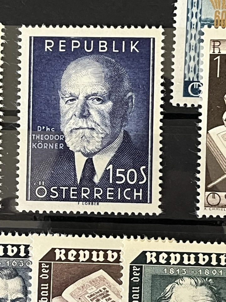 AUSTRIA 1953 - Including Reconstruction of the Protestant School SET - MNH - Image 3 of 4