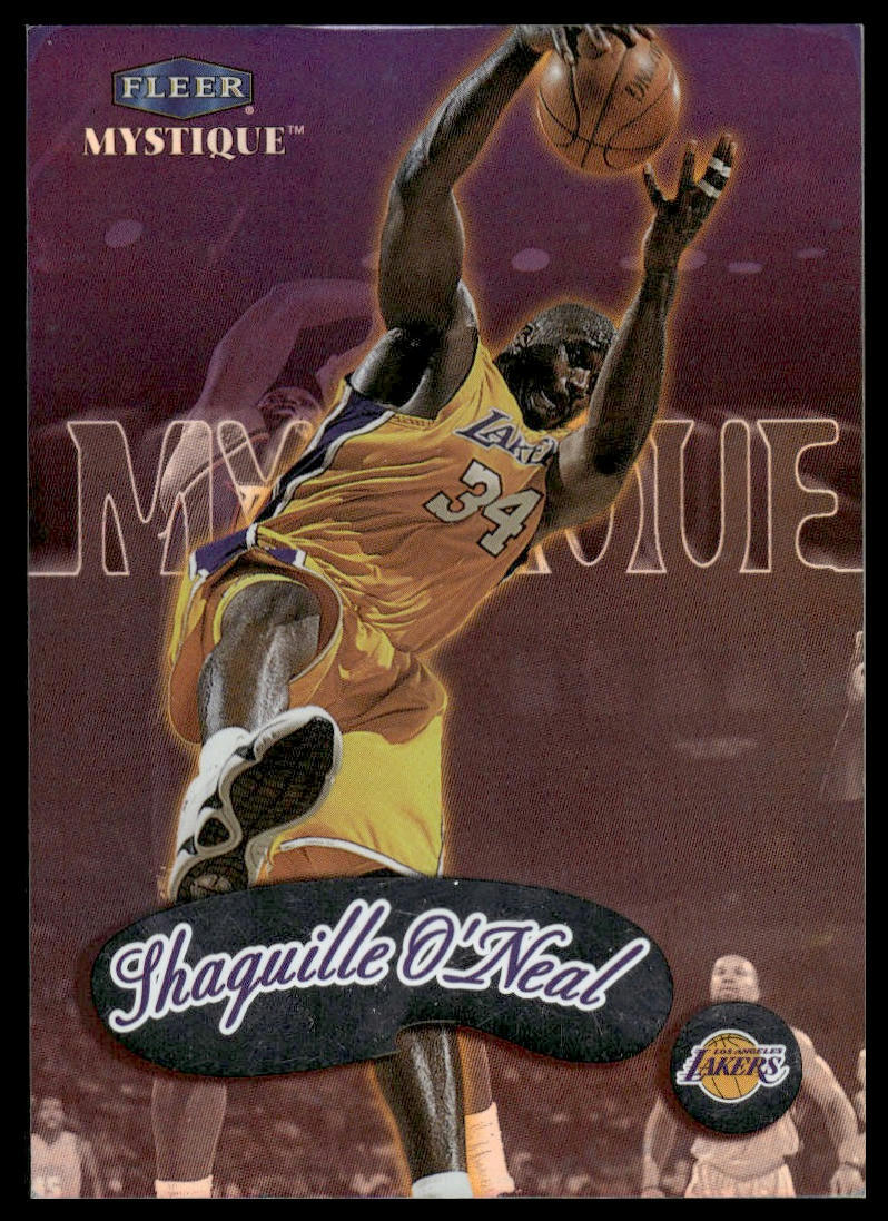 1999-00 Fleer Mystique #22 Shaquille O'Neal Los Angeles Lakers