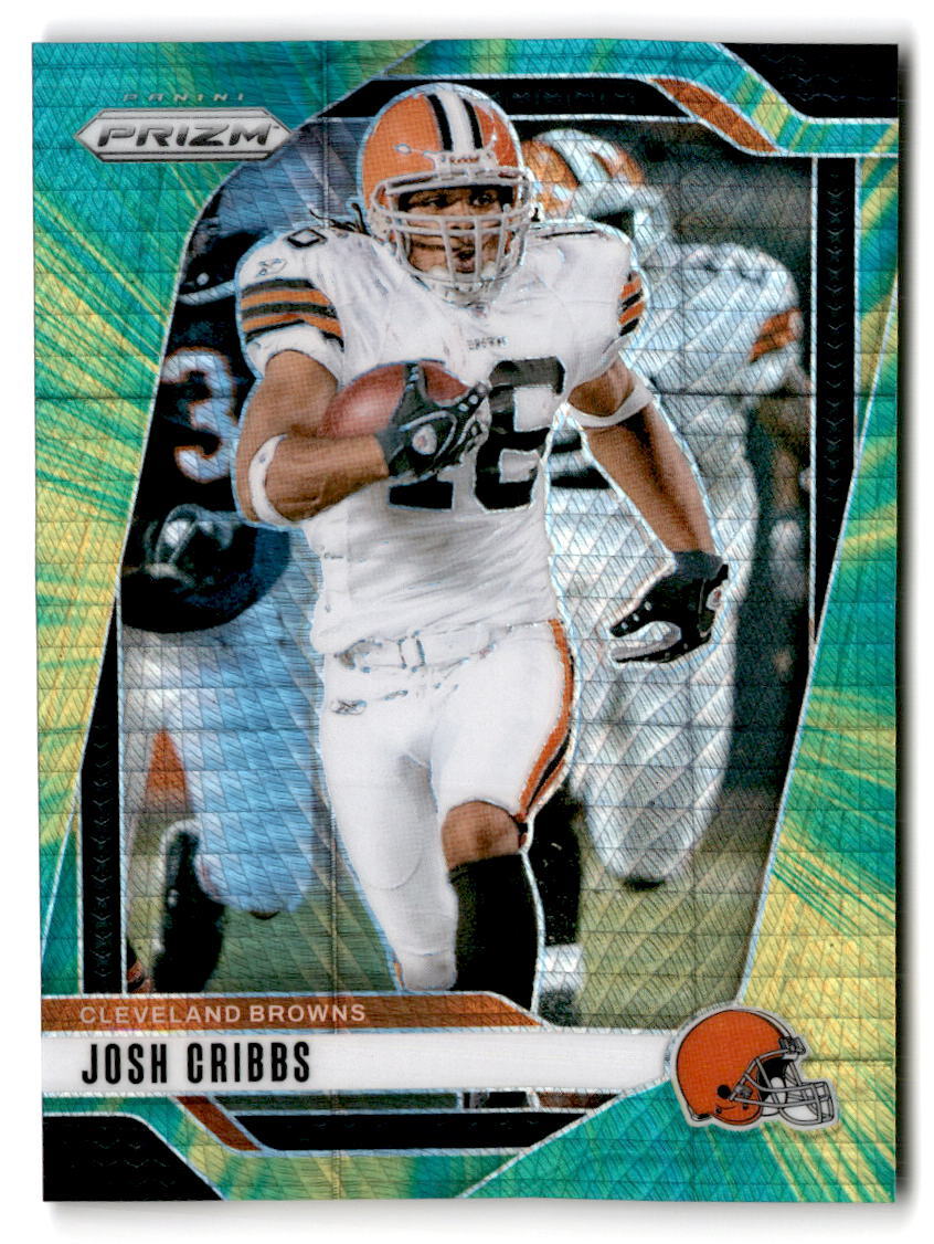 2024 Panini Prizm #72 Josh Cribbs Hyper #/180