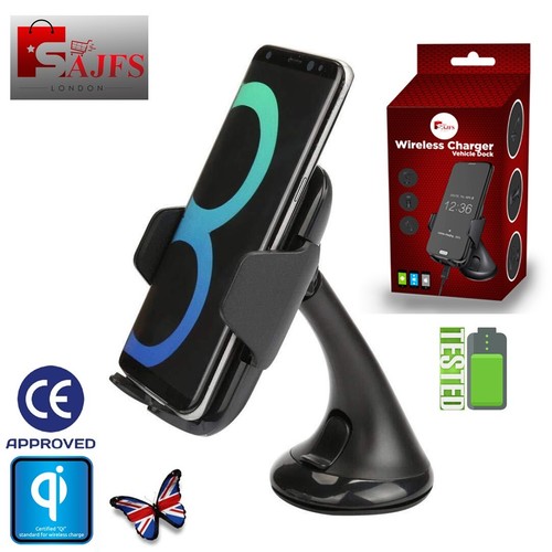 CARGADOR DE COCHE INALÁMBRICO 2 EN 1 SIMPLE RÁPIDO AUTOMÁTICO QI SOPORTE DE TELÉFONO SAJFS™ - Imagen 4 de 17