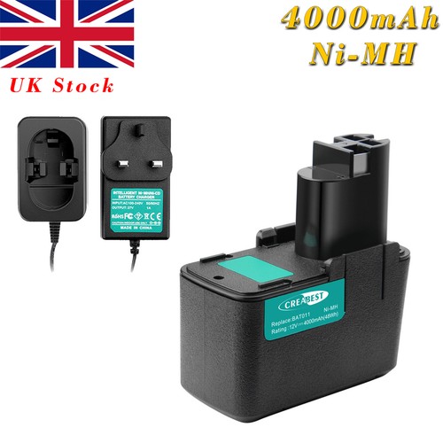 For Bosch PSB12VSP-2 GSR12VES-3 3300K PSR120 BAT011 H1214N 12V Battery / Charger - Picture 1 of 26