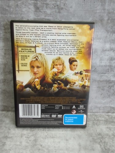 DOA - Dead Or Alive (DVD, 2006) Region 2,4 - Picture 2 of 2