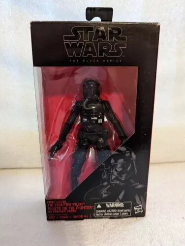 Star Wars First Order TIE Fighter Pilot #11 Black Series Hasbro 6" Action Figure
