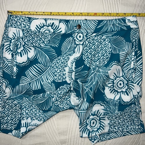 Mr Turk Honolulu Board Shorts Men’s 32 NWT Lined 7” Inseam Swim Teal White $228 - Picture 17 of 17