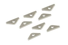 Mr. Gasket 9899 Chrome Valve Cover Clamp Set - Set of 8