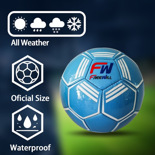 Soccer Ball Size 5 Suitable for Kids School Training Practice or Boys Girl gift - 第 10/24 張圖片