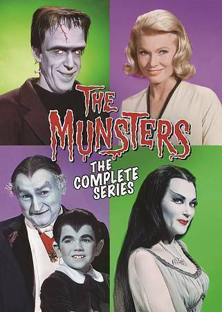 The Munsters The Complete Series Dvd 2016 12 Disc Set For Sale Online Ebay