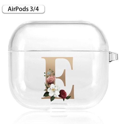 Letter Earphone Protective Cover CASE For Apple AirPods 4th Gen 2024 - Picture 12 of 33