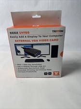 Mad Catz Eclipse SEE2 UV150 USB External VGA Video Card PC Windows Mac OS - NEW