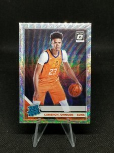 Cameron Johnson 2019-20 OPTIC SILVER WAVE PRIZM RATED ROOKIE RC #200 SUNS!