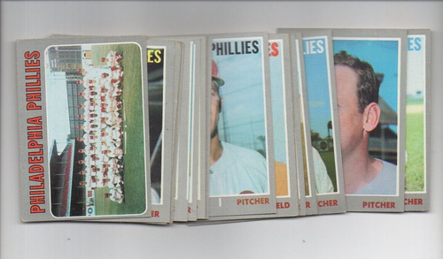 1970 Topps PHILADELPHIA PHILLIES Near Team Set / Lot -19 Cards - FRYMAN LUCCHESI