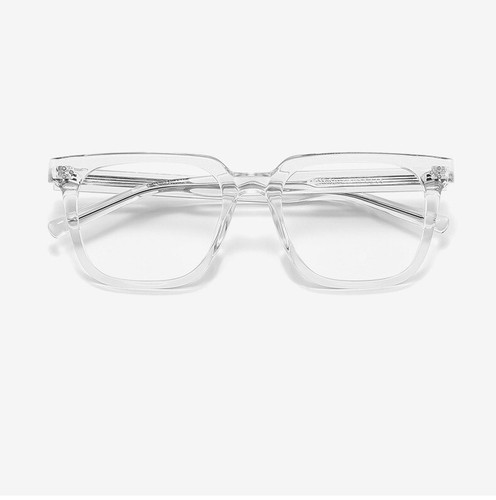 Hombres Mujeres TR90 Cuadrado Azul Bloqueo de Luz Anteojos Lentes Transparentes Monturas - Imagen 20 de 27