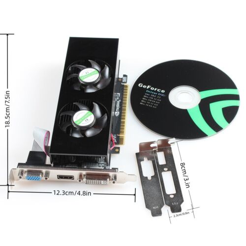 Computer-Grafikkarte für Nvidia Geforce GTX 750 4GB GT730 4GB PCI Express - Bild 31 von 31
