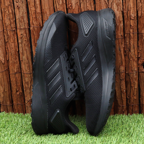 adidas Duramo 9 Black running shoes sneakers US 10.5 UK 10 EUR 44 2/3 27.5cm - Picture 5 of 11