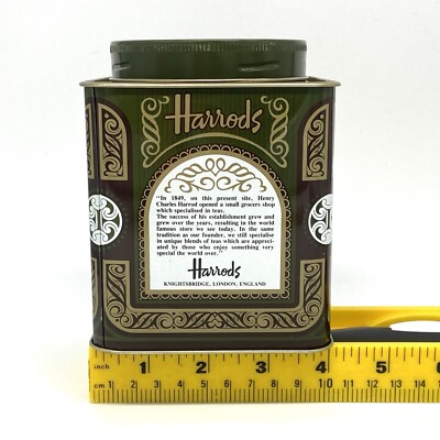 Vintage Harrods Knightsbridge Empty Blend No.14 Tea Tin | eBay Vintage Harrods Knightsbridge Empty Blend No.14 Tea Tin | eBay