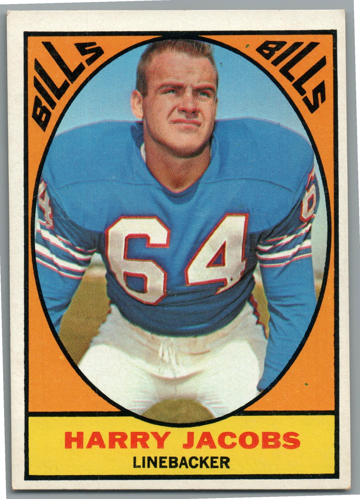 1967 Topps #23 Harry Jacobs