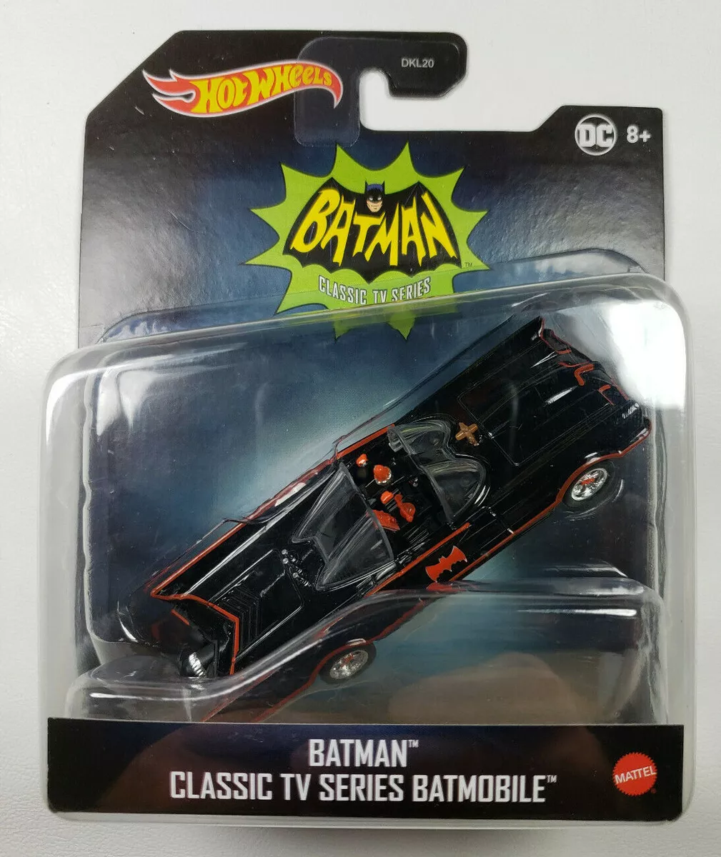 Carro Hot Wheels 1:50 Batman Classic Tv Series Batmobile