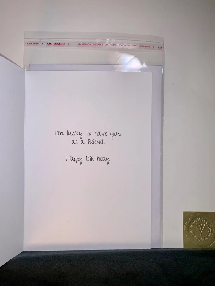Happy Birthday Card! Mary Engelbreit My Nicest Thoughts! - Image 2 of 2
