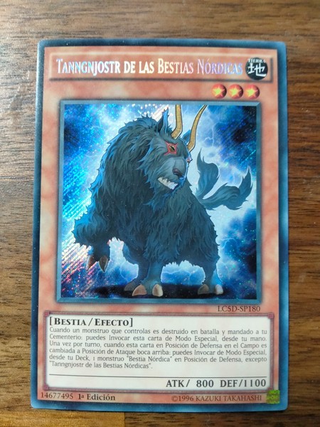 Tanngnjostr Of The Nordic Beasts LC5D-EN180 1st Ed NM