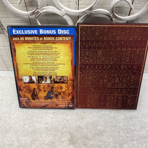 The Mummy Tomb of the Dragon Emperor DVD New/Sealed & The Mummy Collector Set - Picture 3 of 7