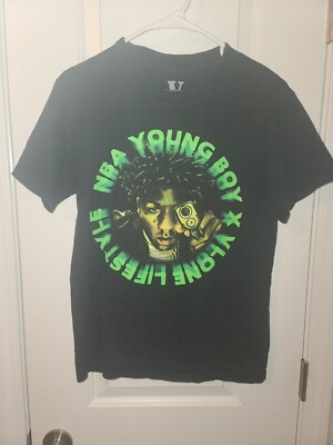 YoungBoy NBA X VLONE Cross Roads Tee Sz S (Ts-E2) | eBay